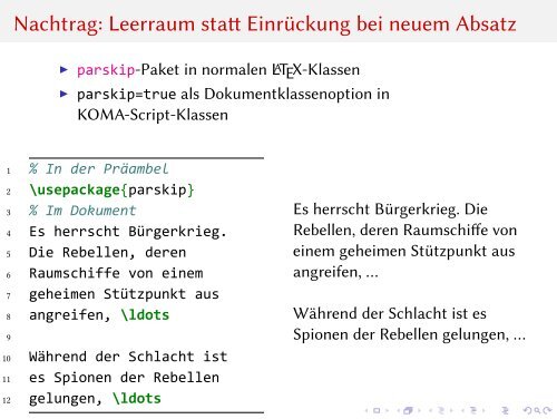 LaTeX-Tutorium III - Bitbucket