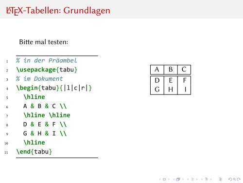 LaTeX-Tutorium III - Bitbucket