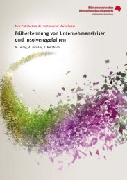 Früherkennung von Unternehmenskrisen - Börsenverein des ...