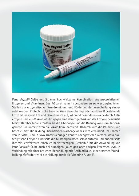 Pana Veyxal® Salbe - Veyx-Pharma GmbH