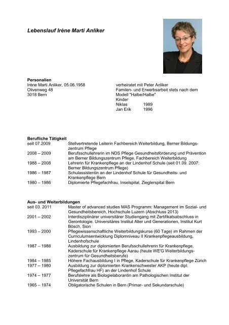 Download Ständeratskandidatur Irène Marti Anliker (PDF)
