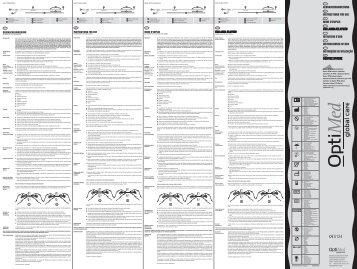 gebrauchsanweisung instructions for use mode d'emploi ... - OptiMed