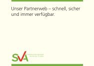 Unser Partnerweb – schnell, sicher und immer ... - SVA St.Gallen