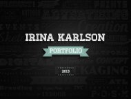 Irina Karlson Portfolio