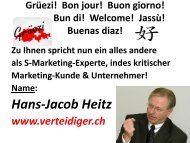 Social Media - Hans-Jacob Heitz, Rechtsanwalt, Zürich