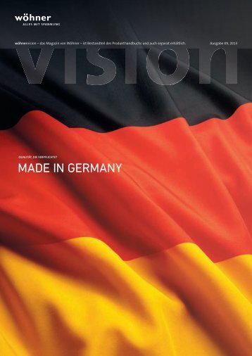 Vision deutsch - Wöhner