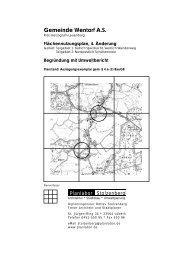 Begründung - Planlabor Stolzenberg
