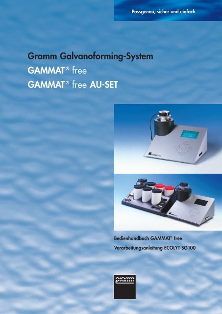 • D GAMMAT free AU 2006 RZ - Gramm Technik