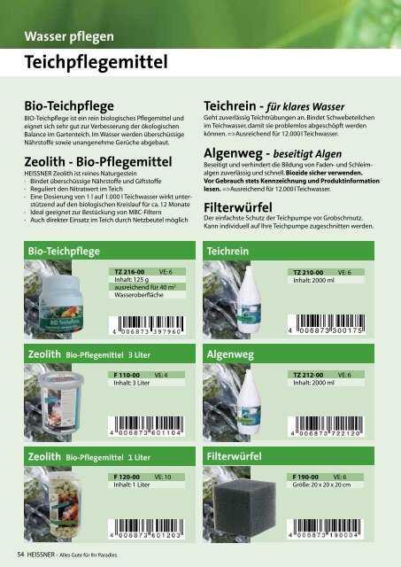 Heissner Hauptkatalog 2012