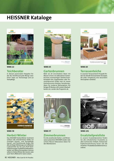 Heissner Hauptkatalog 2012