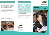 PDF zum Download - ISK-Hannover, Institut für Sprachen und ...