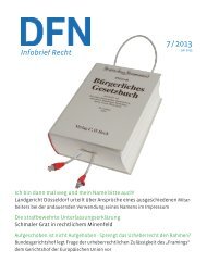 Infobrief Nr. 7/2013 - DFN-Verein