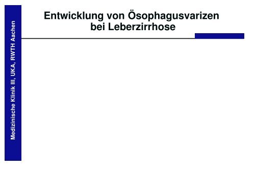 Leberzirrhose