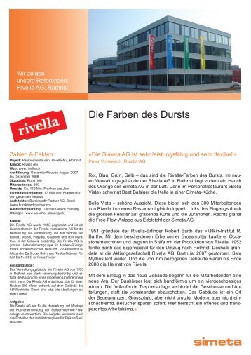 Die Farben des Dursts - Simeta AG