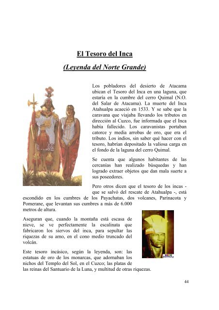 principales leyendas y mitos chilenos - Dean Amory