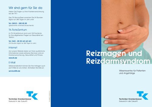 Reizmagen und Reizdarmsyndrom - Techniker Krankenkasse