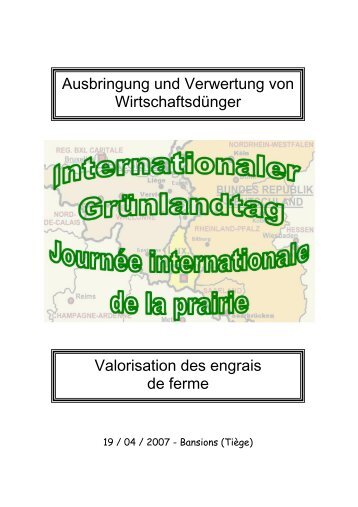 Télécharger la brochure - Portail de l'Agriculture wallonne