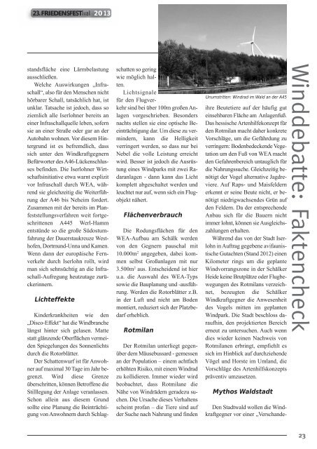 Die Festzeitung als PDF-Download - Friedensfestival Iserlohn