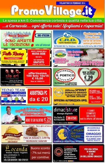 Promovillage Febbraio 2014