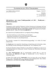 Informationsschreiben zum neuen Pendlerpauschale ab 2013