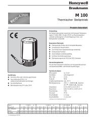 Thermischer Stellantrieb - Robinex AG