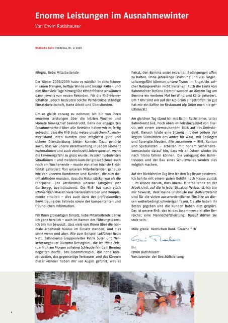 Ausgabe 1 - RhB