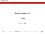 Qualitätsmanagement - Bauhaus Cs Uni Magdeburg