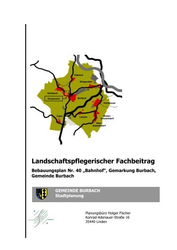 Landschaftspflegerischer Fachbeitrag - Beteiligungsverfahren ...