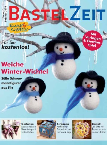 Bastelzeit Januar 2010 - Kunst & Kreativ Franchise GmbH