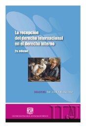 LA RECEPCION DEL DERECHO INTERNACIONAL EN EL DERECHO INTERNO