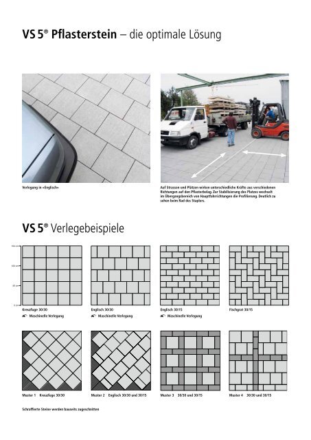 VS 5® Pflasterstein - Zeiss Neutra SA