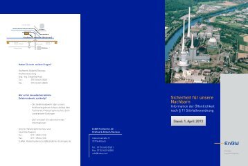 Störfallbroschüre Heizkraftwerk Altbach (348 kB ) PDF - EnBW