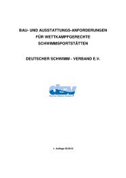 Bau- und Ausstattungsanforderung DSV