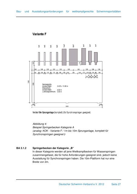 Bau- und Ausstattungsanforderung DSV