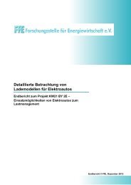 Endbericht KW21 BY 2E - Forschungsstelle für Energiewirtschaft