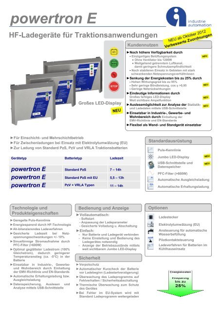 Traktion. Broschüre - industrie automation Energiesysteme AG