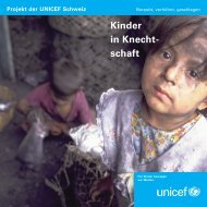 Kinder in Knecht- schaft - Unicef