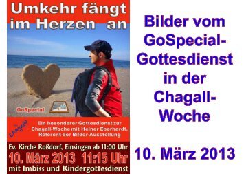 GoSpecial "Umkehr fängt im Herzen an"