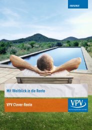 Clever-Rente Prospekt - VPV