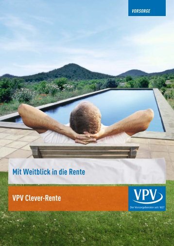 Clever-Rente Prospekt - VPV