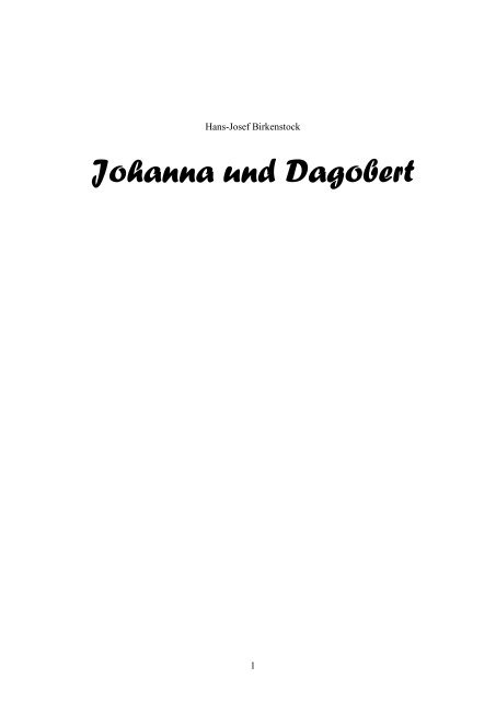 Johanna und Dagobert - Birkenstock-Cramberg