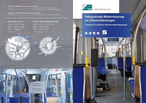 Fahrgastraum-Modernisierung an Schienenfahrzeugen - IFTEC