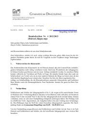 4. Elternrundbrief - Gymnasium Dingolfing