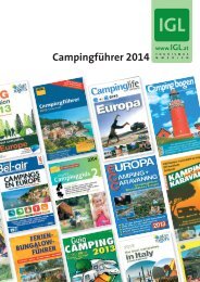 Campingführer 2014 - IGL Werbedienst Ges.mbH