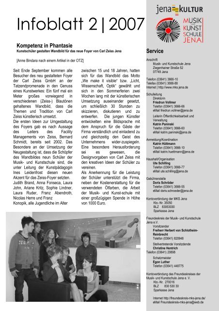 Infoblatt 2007_2 - Jena