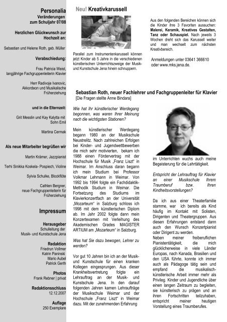 Infoblatt 2007_2 - Jena