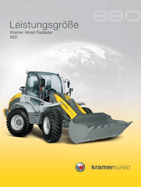 Kramer 880 - scheuch-baumaschinen.com