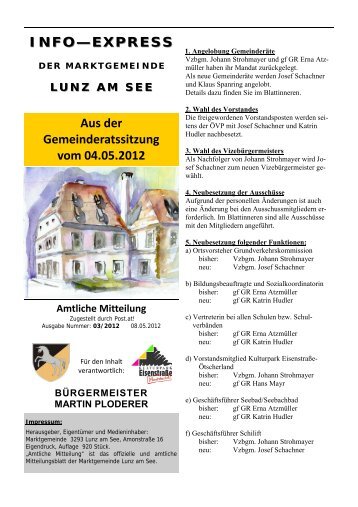 GZ 2012-03 Info Express.pub - Lunz am See