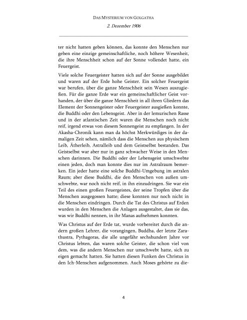 Das Mysterium von Golgatha - Rudolf Steiner Online Archiv