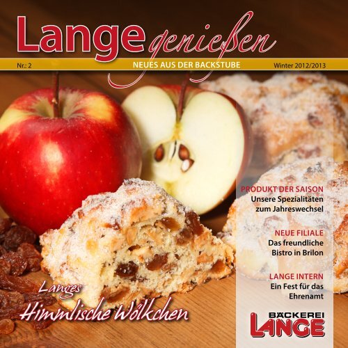 Himmlische Wölkchen - bei der Bäckerei Lange!